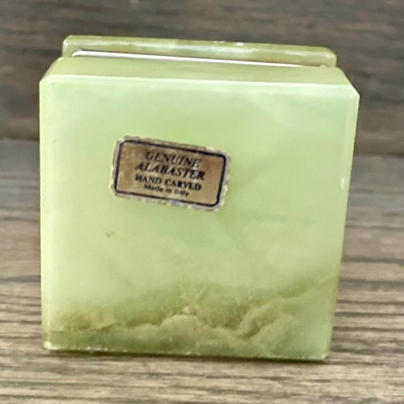 Alabaster Trinket Box - Picture 7 of 7